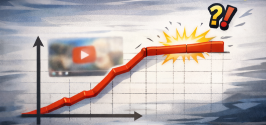為什麼YouTube影片持續上升，卻突然停住？其實不是失敗，而是正常現象
